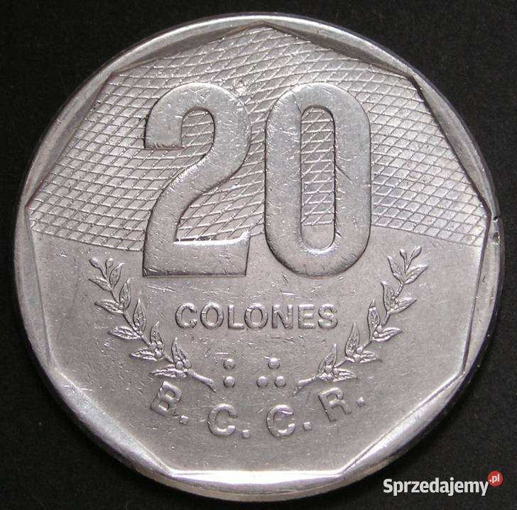 KOSTARYKA 20 COLONES 1985 Łódź sprzedam