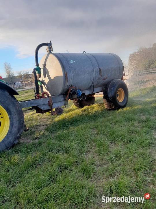 Beczkowóz do gnojowicy 6000L w ocynku podlaskie Wysokie Mazowieckie