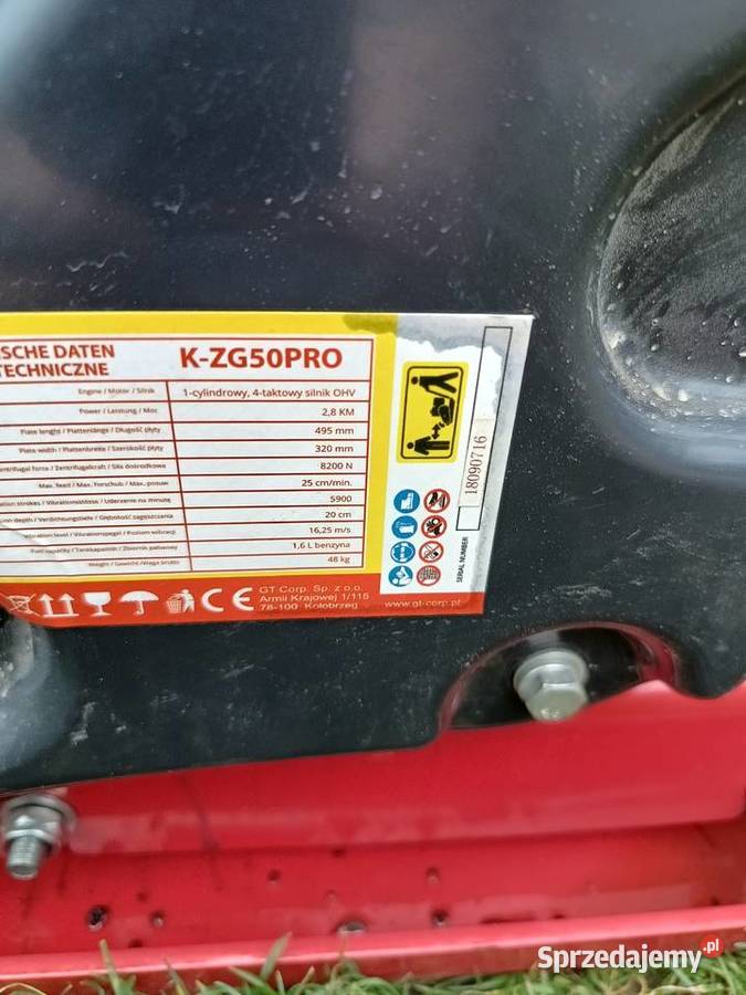 Zagęszczarka kaltmann 50 Czerwionka-Leszczyny