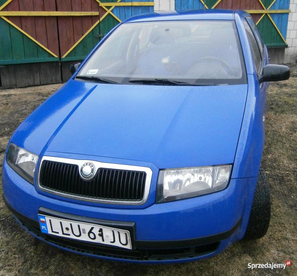 Skoda Fabia welurowa tapicerka Lublin