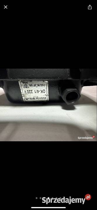 Lampa czarna odrestaurowana Firmy Polam Wilkasy Gliwice