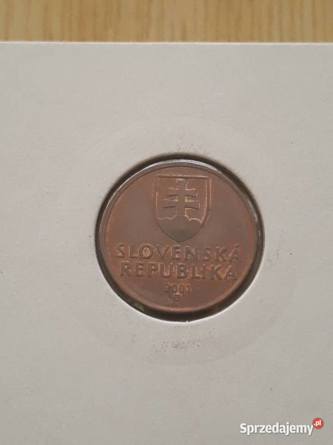 50 Halerzy Słowacja 2001 r
