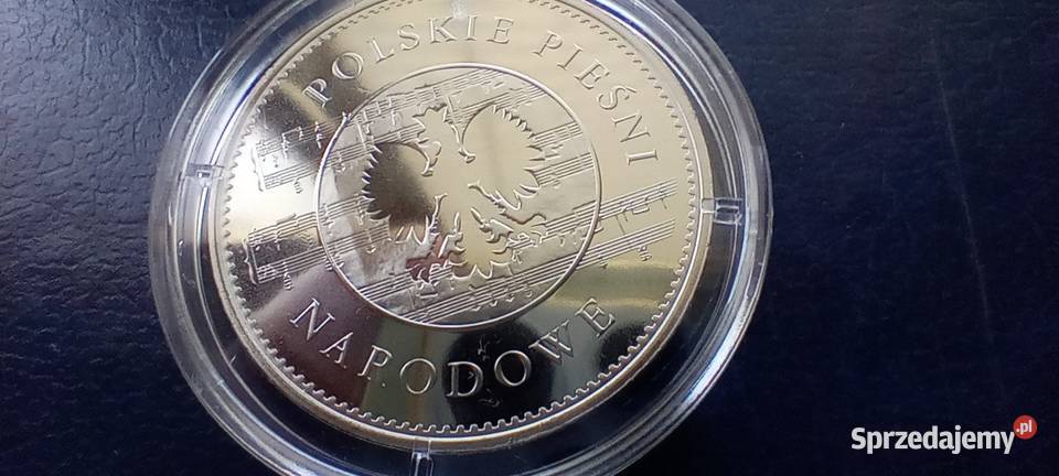 Stare monety Medal 95 Rocznica Hymnu Narodowego Lesko