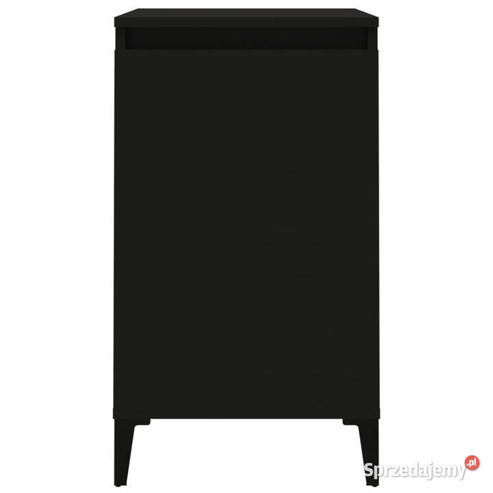 Szafki nocne 2 czarne 40x35x70 WM819647 Meble Warszawa