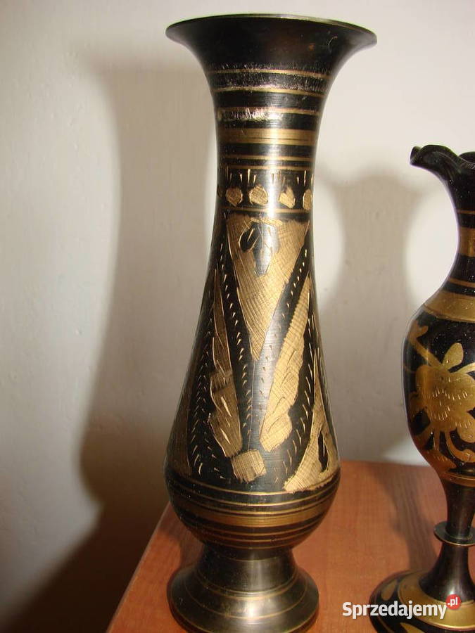 mosiężny indyjski wazonik Pruszcz Gdański sprzedam