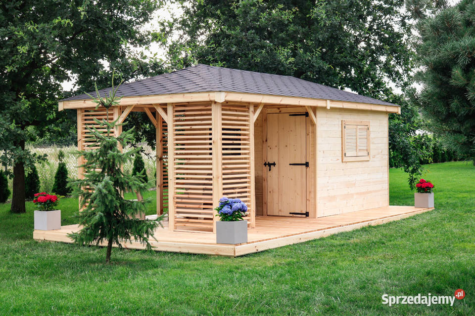 Domek narzędziowy z altaną San Marco z możliwym Radomsko sprzedam