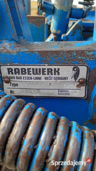 Pług obrotowy Rabewerk 3 skibowy nieuszkodzony Żółkiewka-Osada