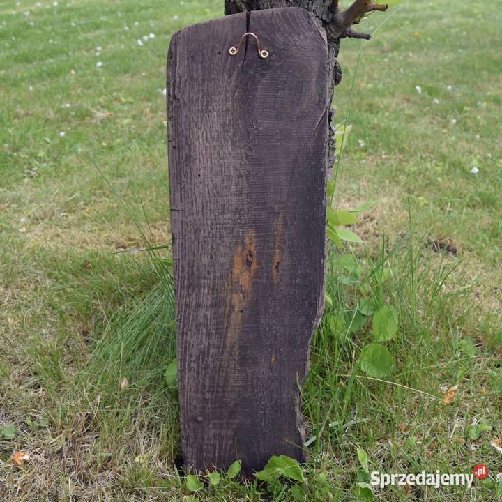 Krzyż miedziany na starej desce 1 sprzedam