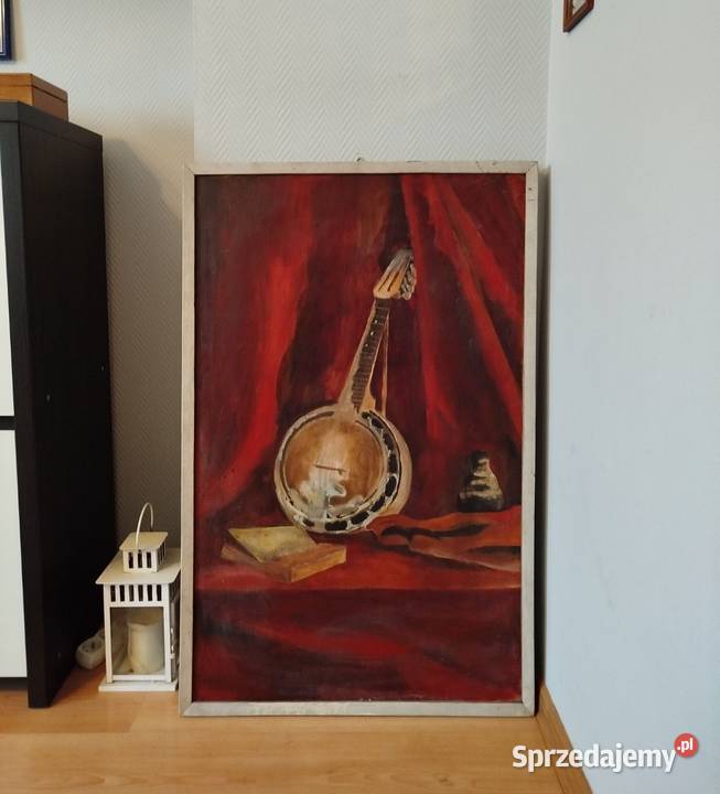 Obraz olejny Stary duży BANDŻO Opole