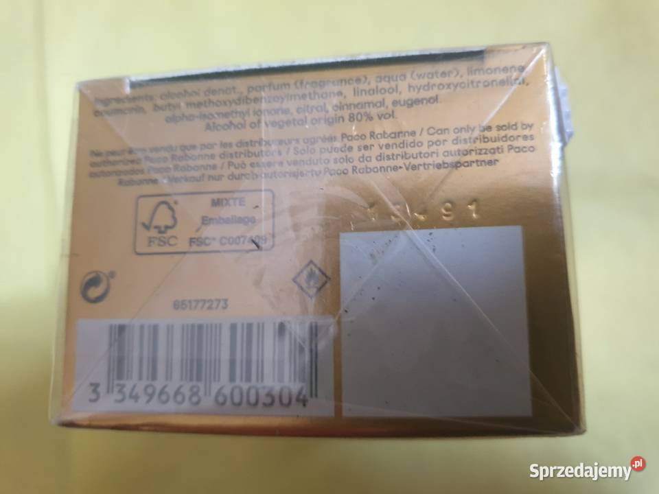 Paco Rabanne 1 Million Elixir Parfum Intense 100 Radom