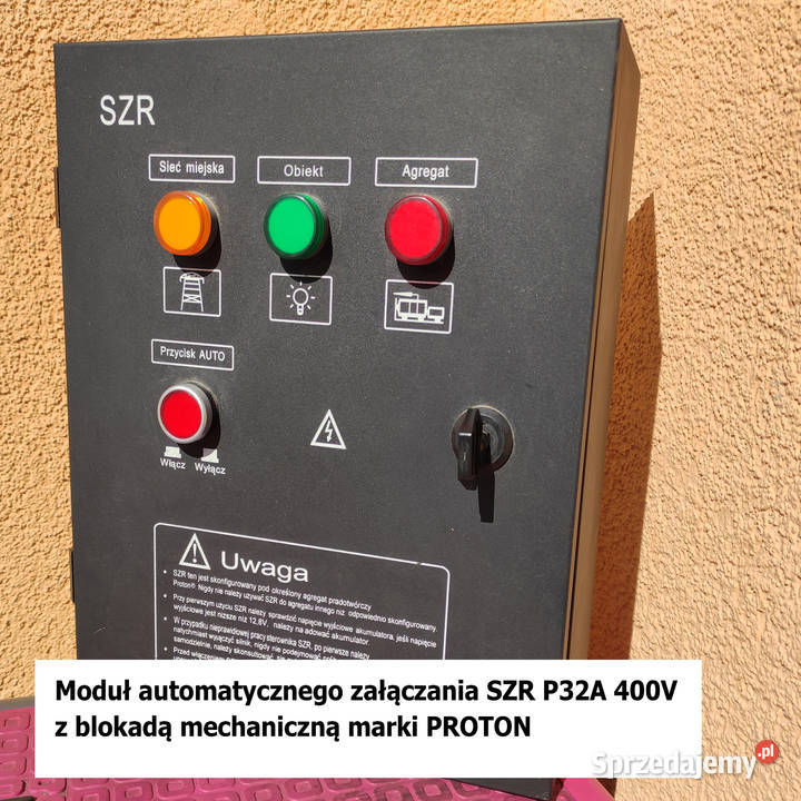 PROTON Moduł załączania SZR P32A 400V z blokadą