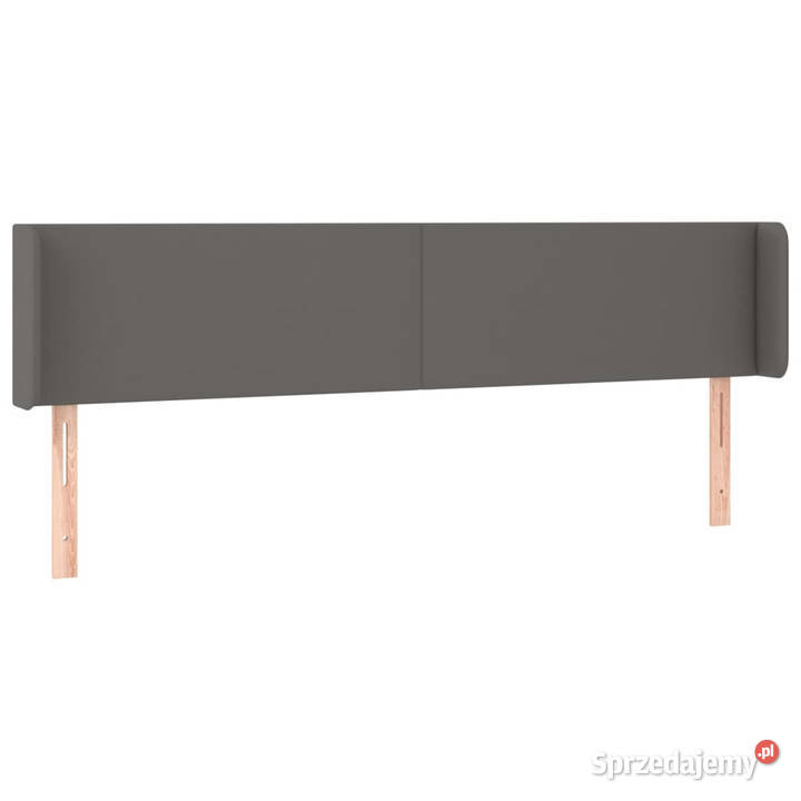 Zagłówek uszak szary 183x16x7888 sztuczna skóra Warszawa sprzedam
