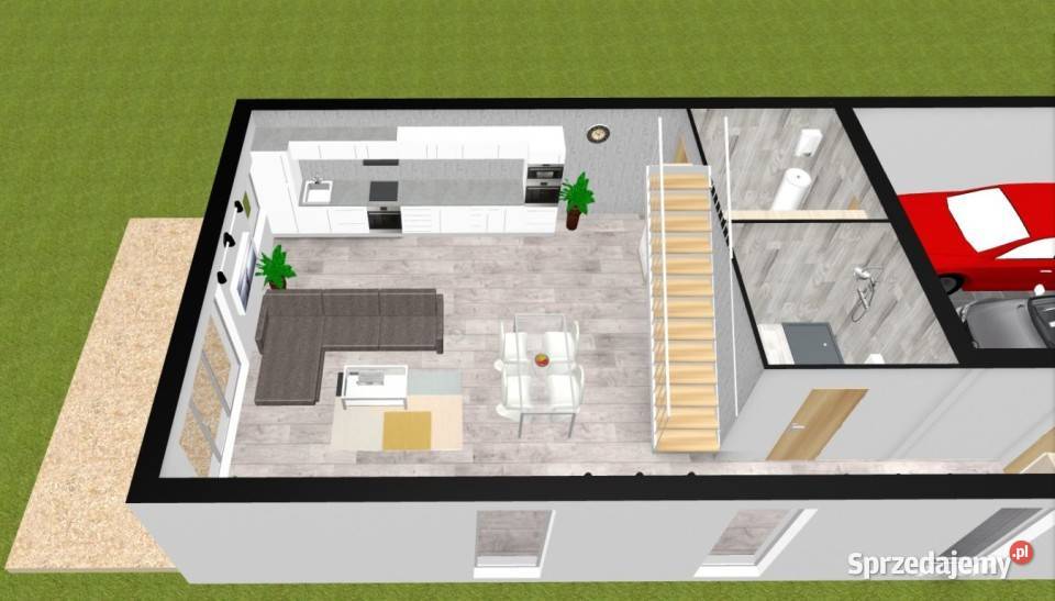 Dom bliźniak na sprzedaż 184m2 Jakubowice 400m2 Sprzedaż