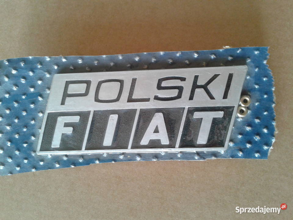 Emblemat Fiat 126 pnowy