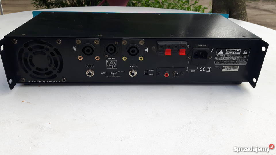 końcówka mocy ads pa 600 Sprzęt estradowy, studyjny i DJ-ski sprzedam