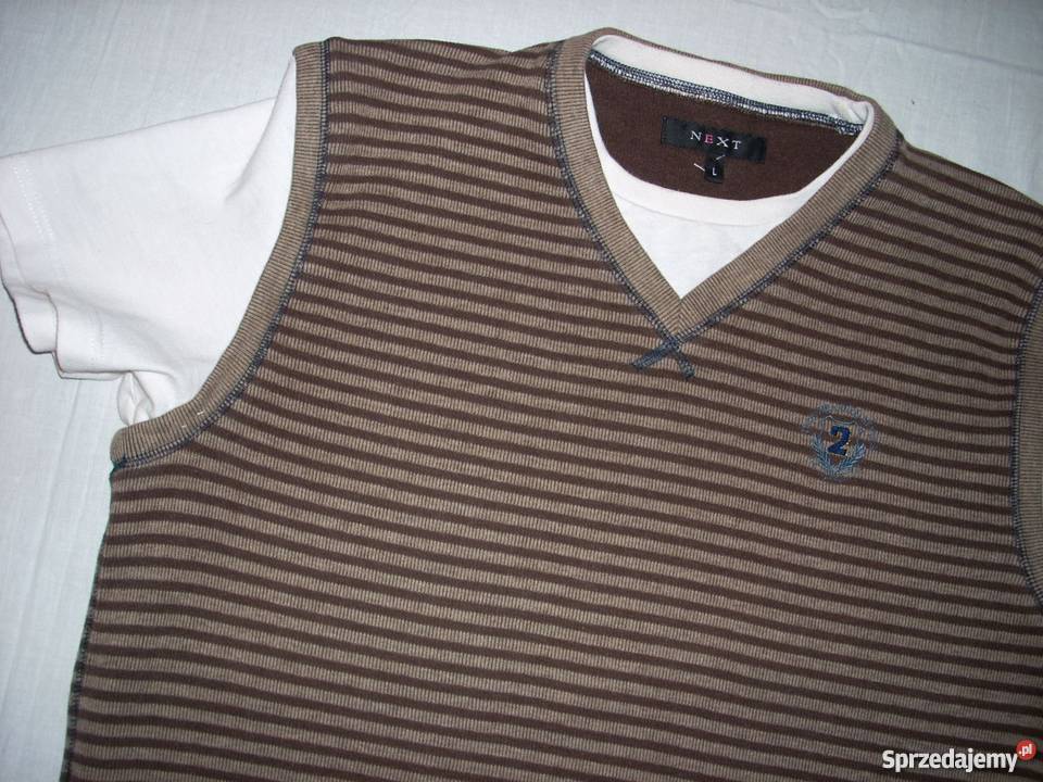 NEXT bluza bezrękawnik tshirt 2w1 j Nowa L Nowy Sącz