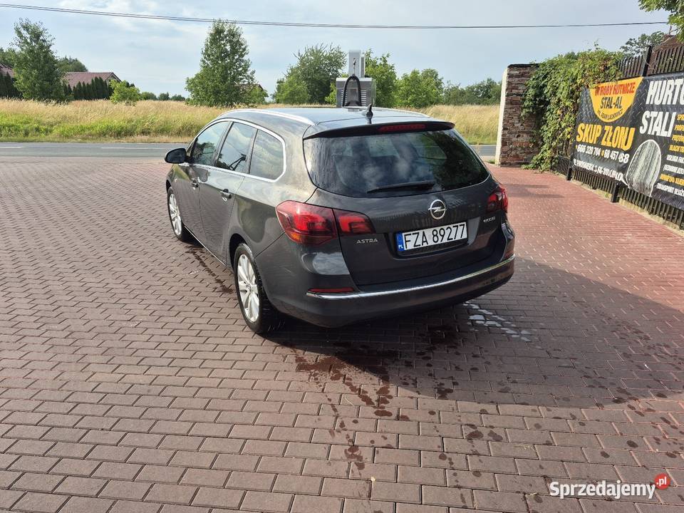 Opel Astra J lubuskie Biecz
