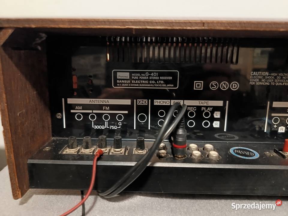 Amplituner SANSUI G 401