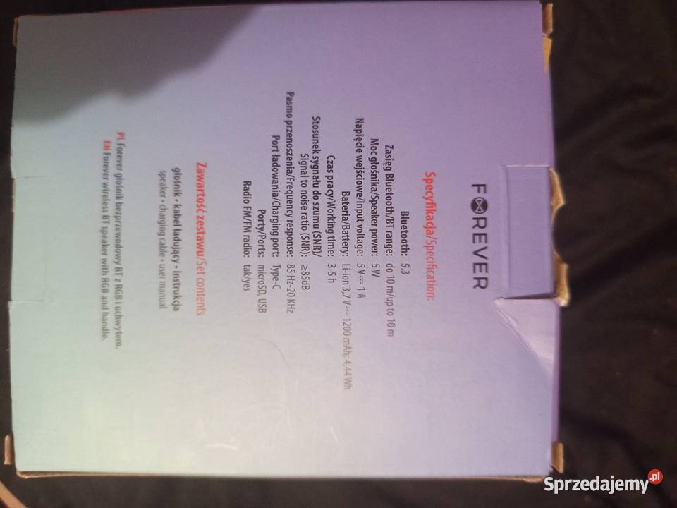 Głośnik bezprzewodowy Piła