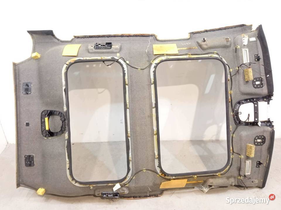PODSUFITKA CZARNA ALCANTARA WYSTRZELONA Porsche Podsufitki