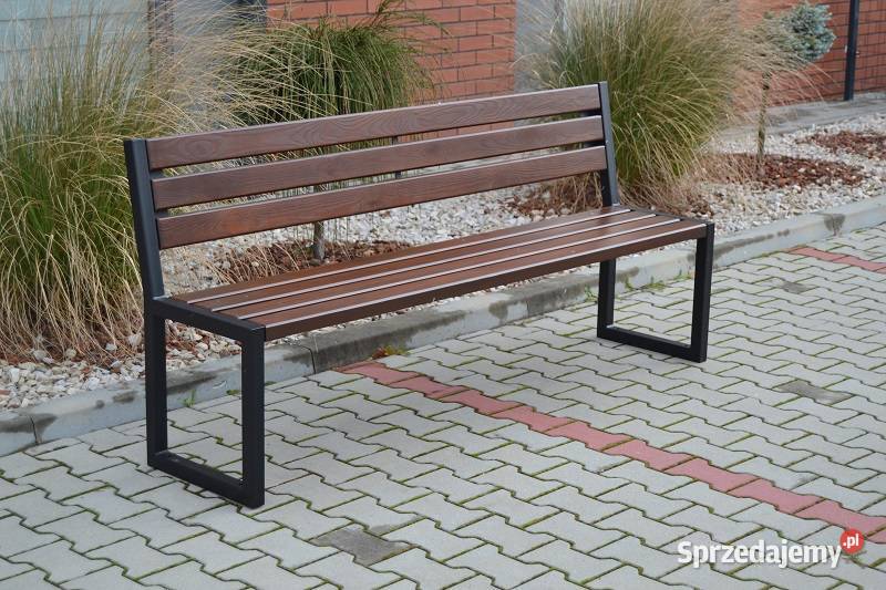 Ławka miejska ogrodowa parkowa uliczna loftowa