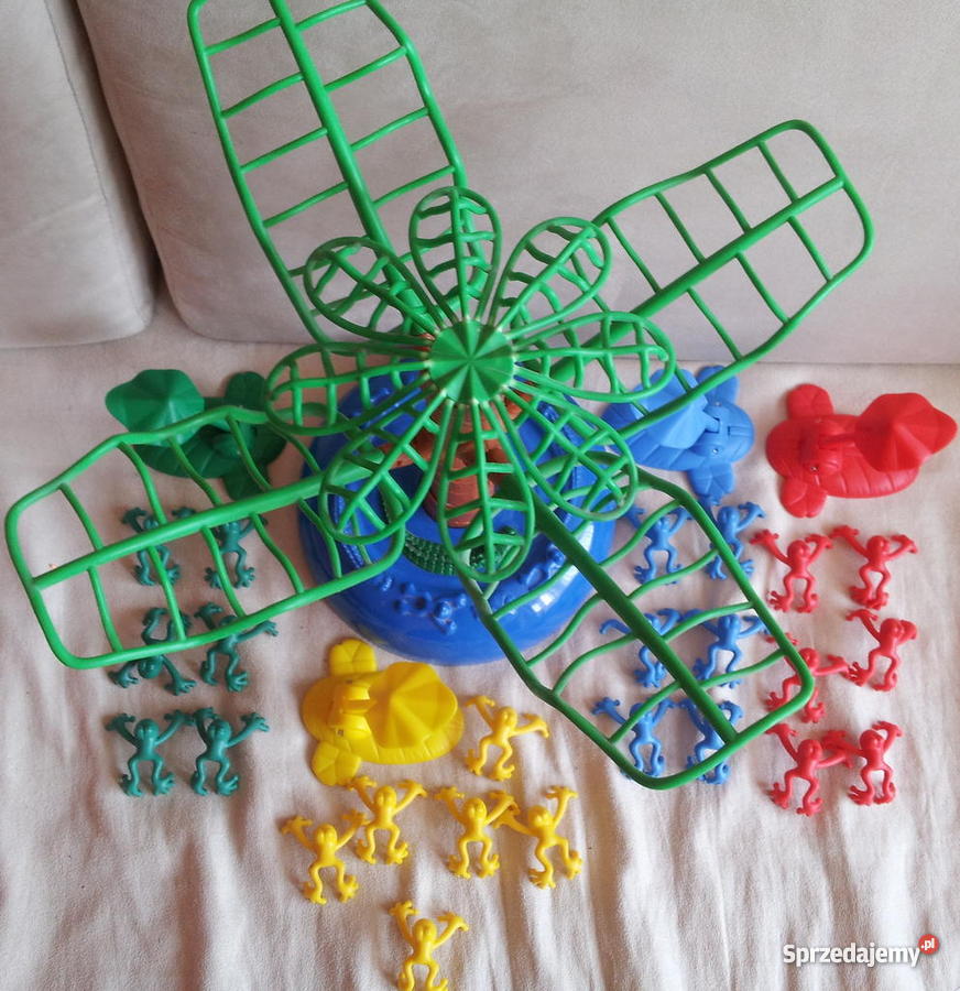 MATTEL Gra HOP HOP ŻABKISkaczące żabki Warszawa sprzedam