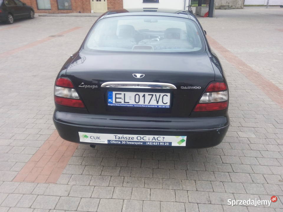 Daewoo Leganza 20 133 Wersja sport sx czarny Łódź