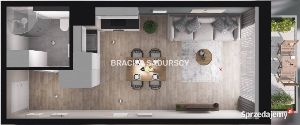 Mieszkanie Kraków 2878m2 1pok Rok budowy 2025 małopolskie sprzedam