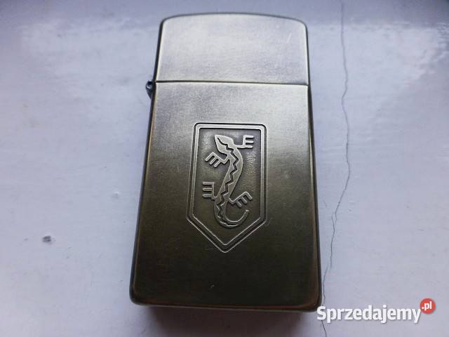 Zapalniczka Zippo NSZ Związek Jaszczurczy Grawer Warszawa