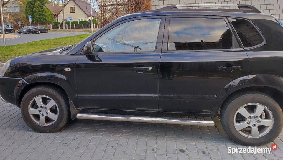 Hyundai Tucson 2007 czarny Białystok
