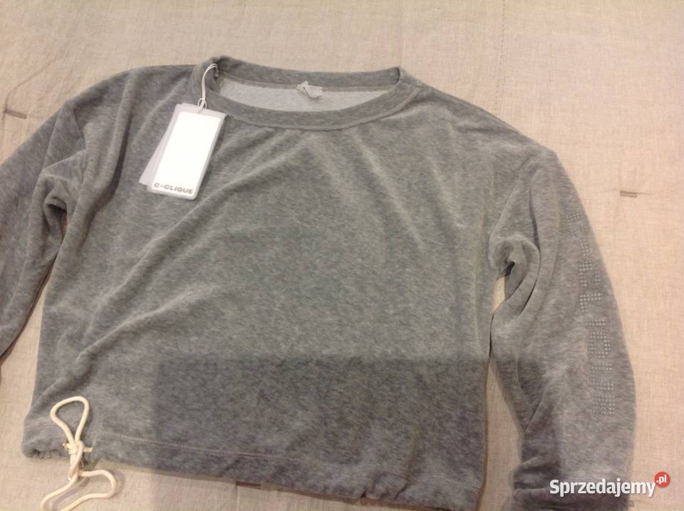 Crop Top Bluza Damska C CLIQUE PINKO r M Nowa