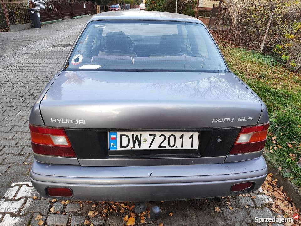 Sprzedam Hyundai Pony 1992 r 30 przebiegu Wrocław