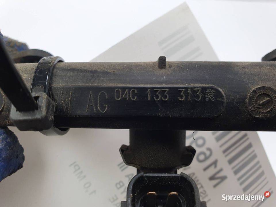 LISTWA WTRYSKOWA SKODA FABIA III 04C133313R Części samochodowe Lipno
