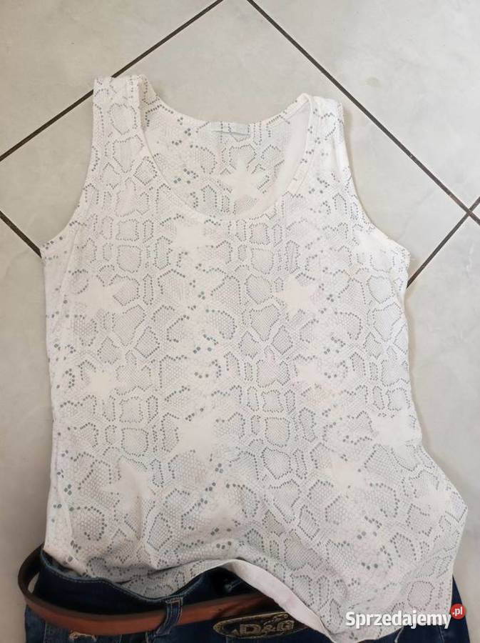 Made in italy koszulka top bluzka tshirt wężowa Inny wzór Kielce sprzedam