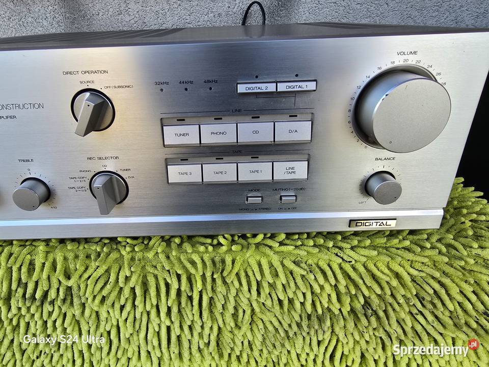 wzmacniacz akai am55 jedyny srebrny stereo z dac Chełm Śląski