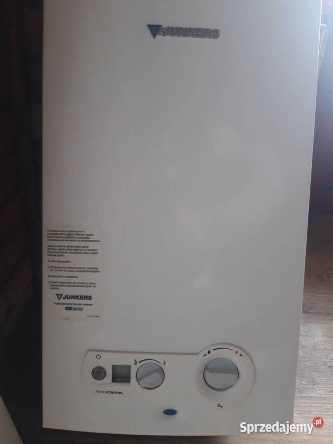 Junkers CW piec gazowy kocioł lubelskie Szczebrzeszyn sprzedam
