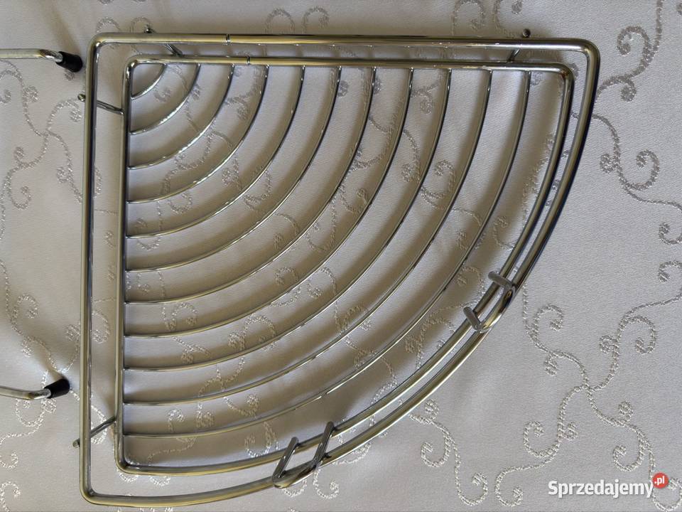 Półka narożna zawieszana komplet 2 Koszyk na 27cm Czerwionka-Leszczyny sprzedam