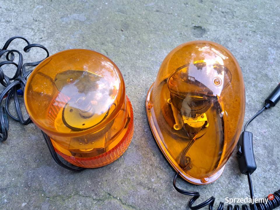 Lampy błyskowe Kogut 12V osobowe Lampy ostrzegawcze, koguty