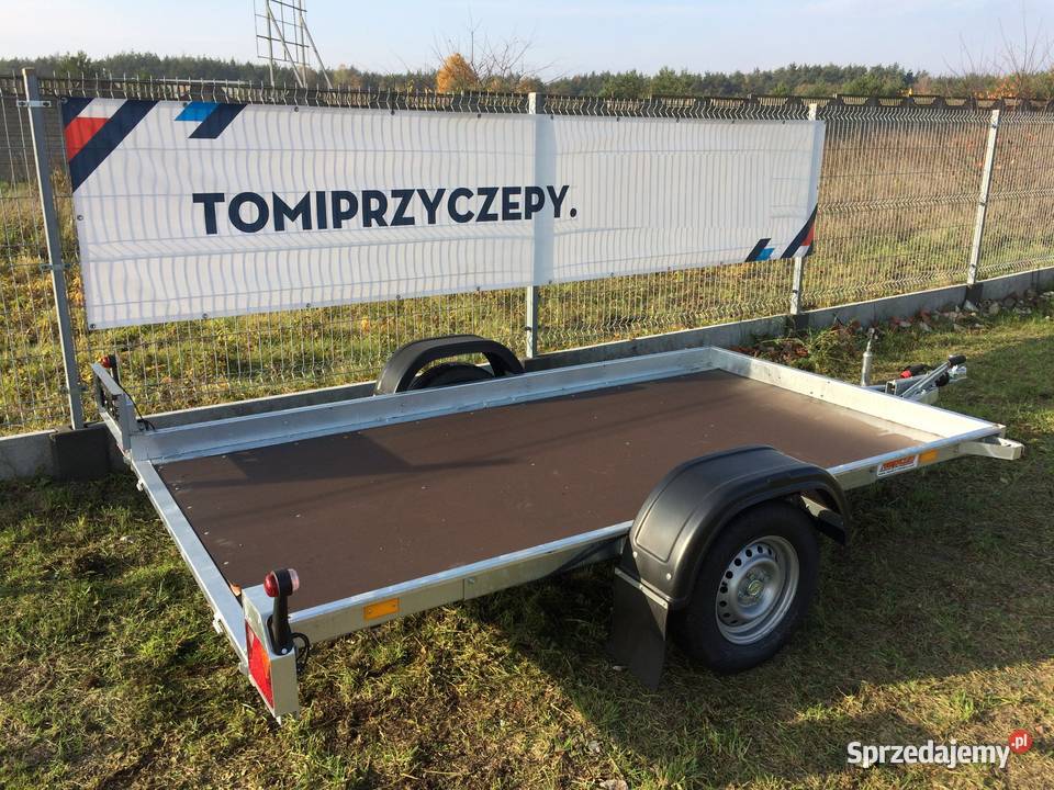 Przyczepa platforma hamowana pod maszyny NEPTUN Piła