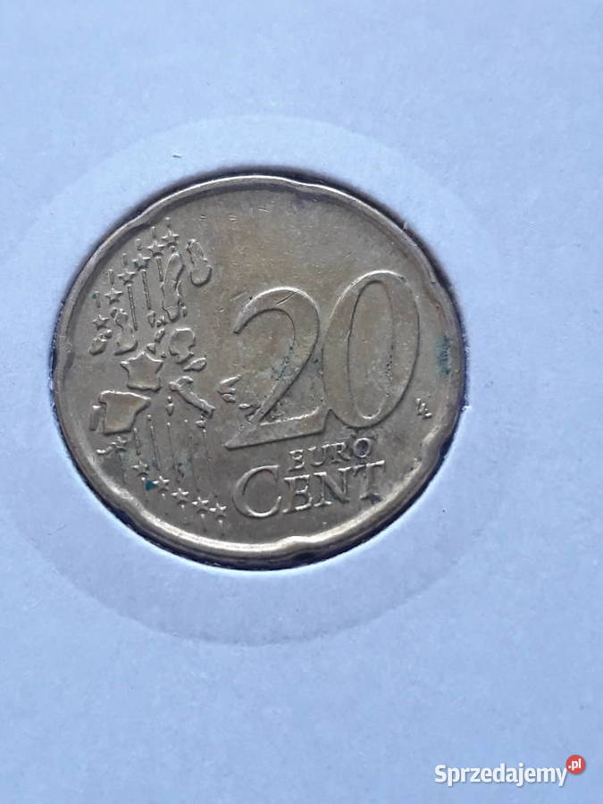 20 Eurocentów Belgia 200020032008 r Konin