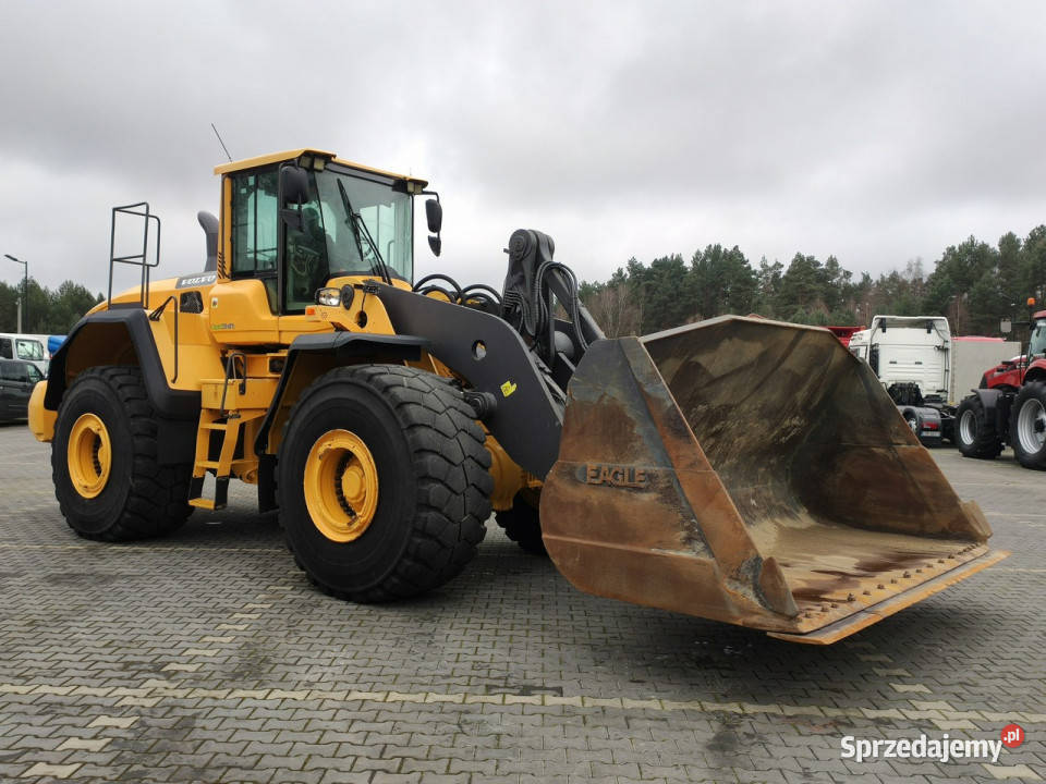 duża kołowa Volvo L 220G Waga Drukarka Zadbana Koparko ładowarki Widełki