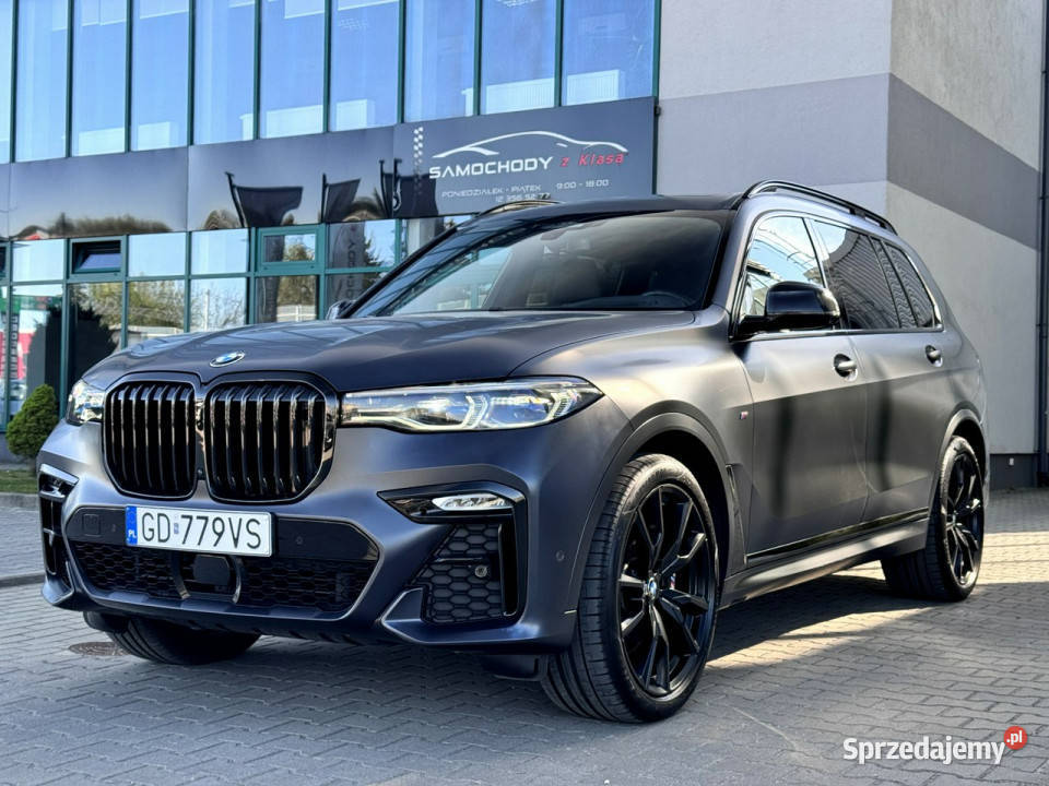 BMW X7 M50d Dark Shadow 1 właściciel Noktowizor garażowany Węgrzce