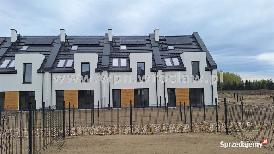 Dom szeregowy 95m2 Wrocław dolnośląskie