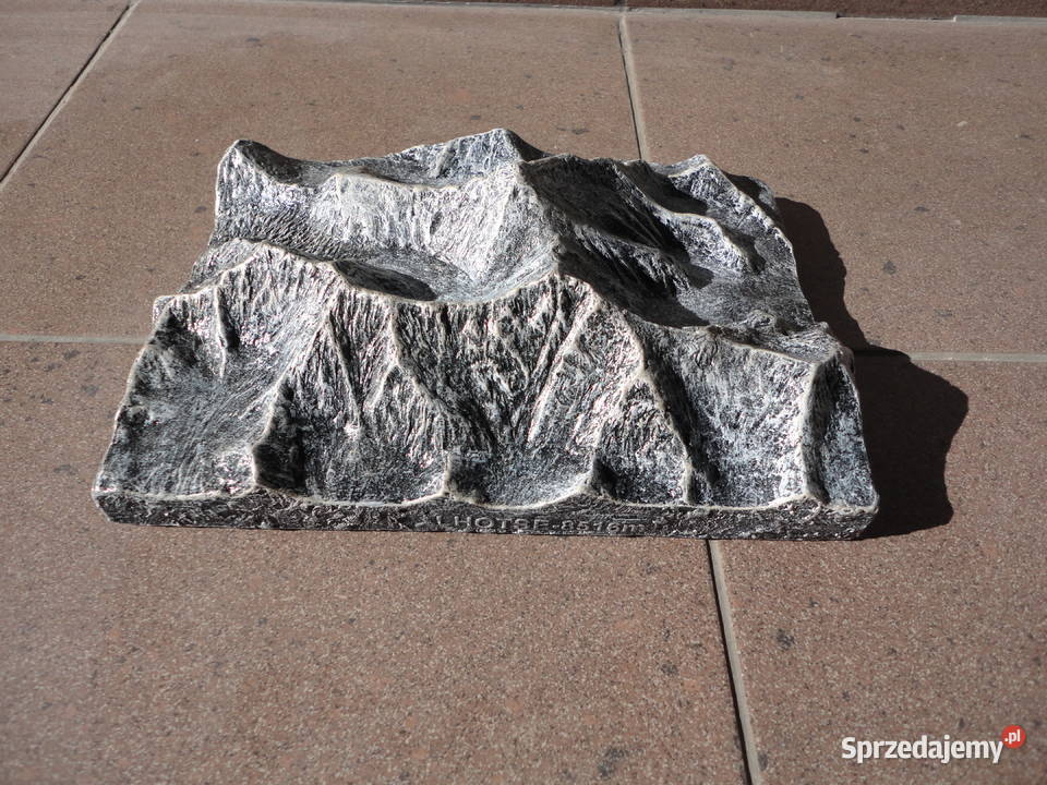 Mt Everest Lhotse 3D mapa plastyczna Piekoszów