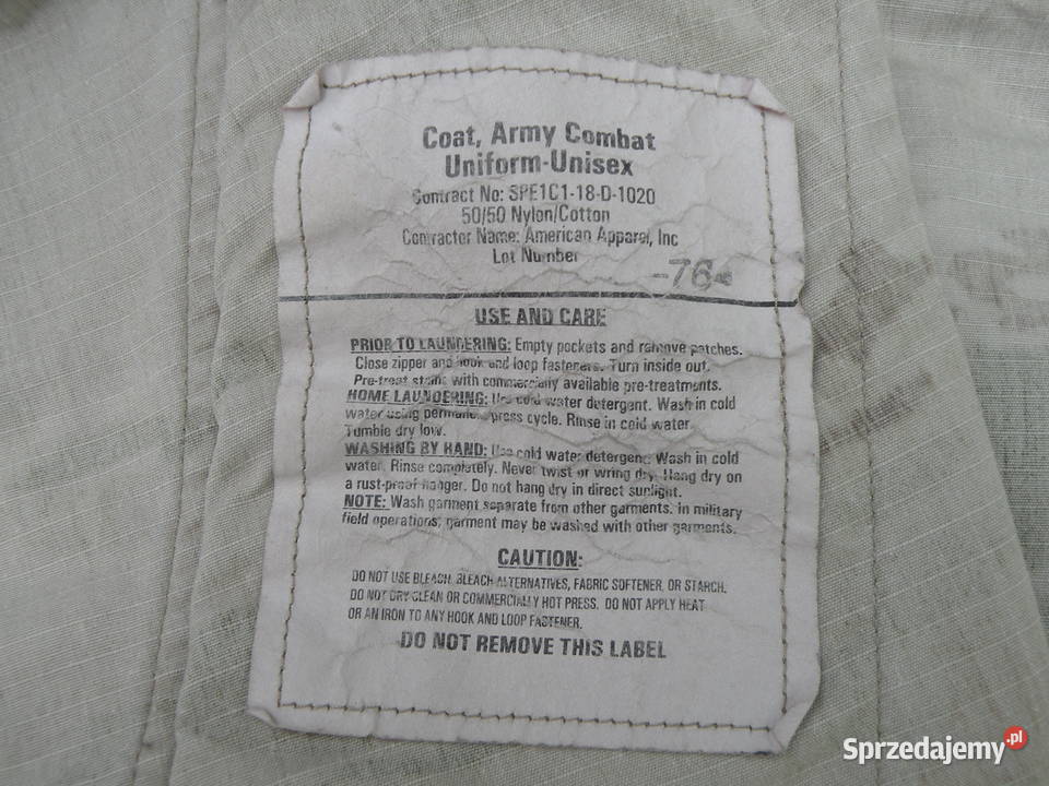 Bluza ACU multicam OCP small long Wrocław