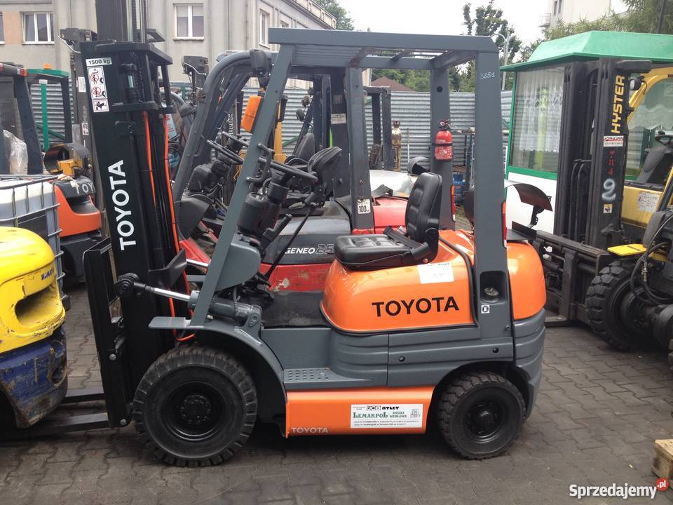 Wózek widłowy TOYOTA 6FG15 UDT GWARANCJA małopolskie