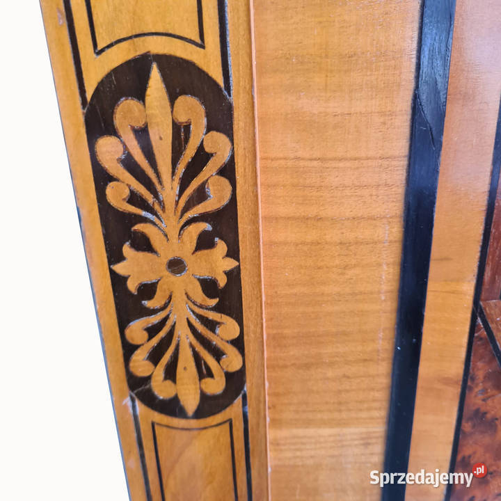 WSPANIAŁA SZAFKA INTARSJOWANA Szczecin sprzedam