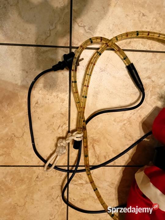 Mikołaj wspinający się linie z wężem led Tarnobrzeg sprzedam