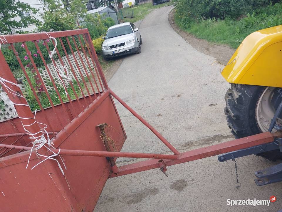 Przyczepka rolnicza 1 osiowa Dwukółka dwukołówka nieuszkodzony podkarpackie Paszowa sprzedam