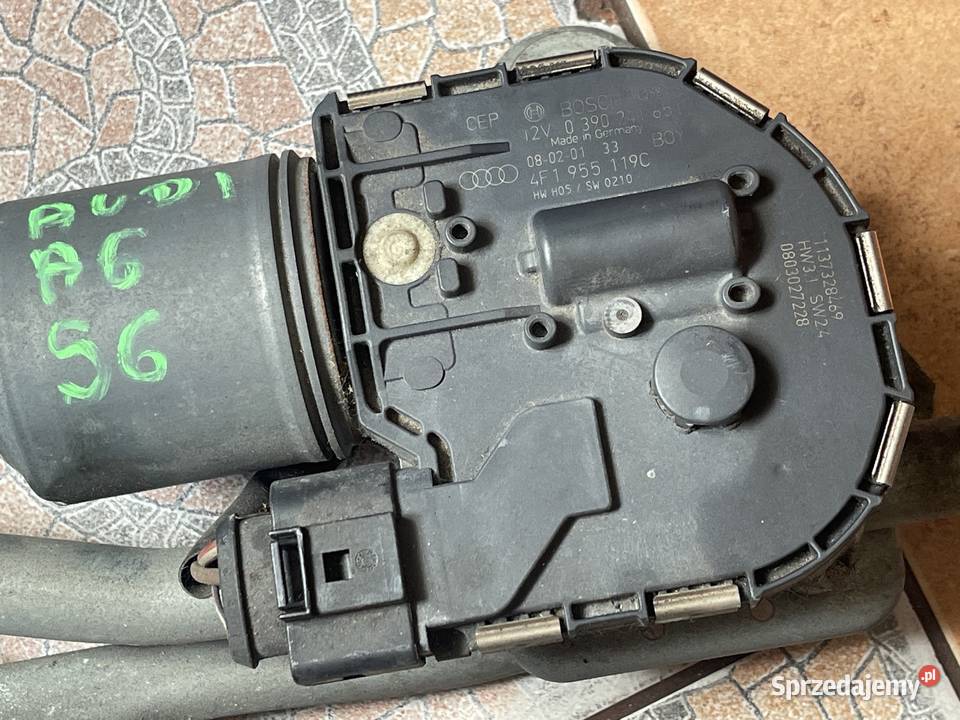 Mechanizm wycieraczek AUDI A6 S6 0390241651 Margonin